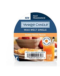 Yankee Candle Farm Fresh Peach Wax Melt